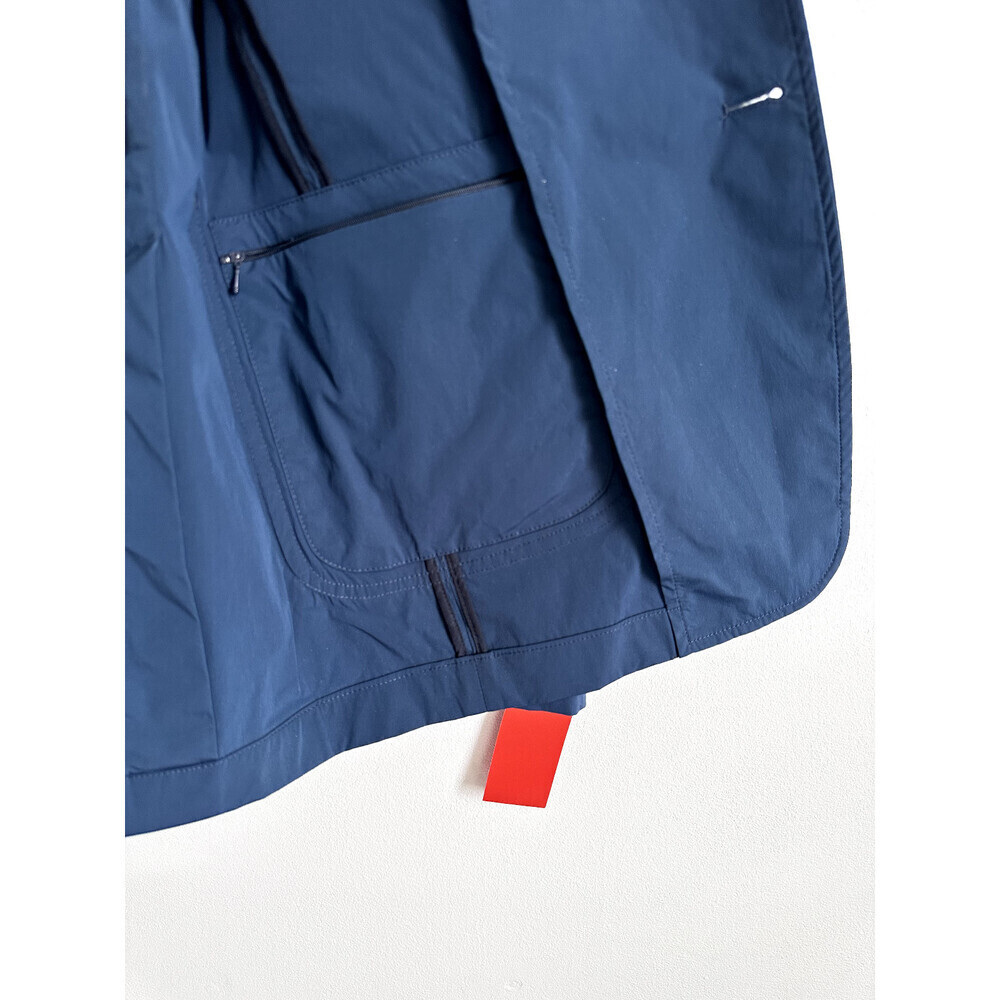 Z ZEGNA Men’s Slim Fit Sport Tech Packable Blazer Jacket Size 48R $895 Teal blue - Picture 9 of 15